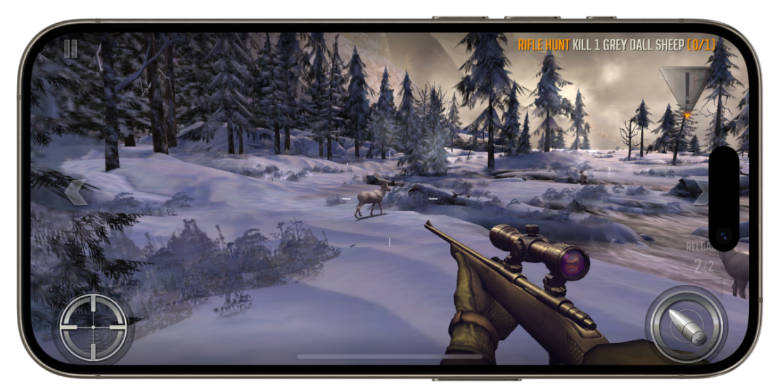 Deer Hunter 2018 Screenshot in a device mockup